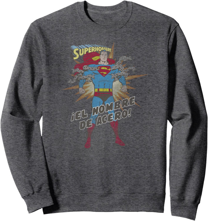 Superman El Hombre Del Acero Sweatshirt