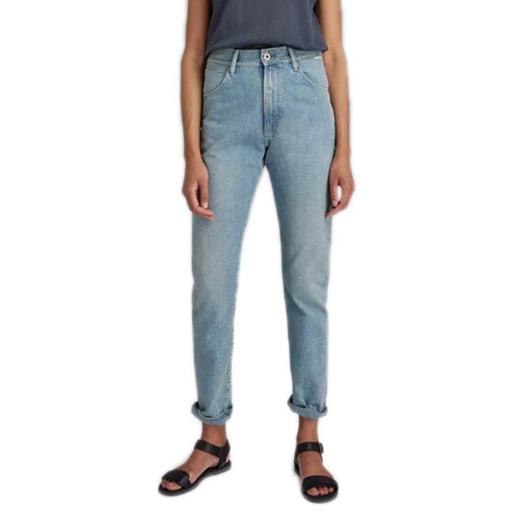 G-STAR RAW Damen Virjinya Slim Jeans 27W / 34L Blau (Vintage Hawaiian Ocean D21078-c966-c949), 27W /