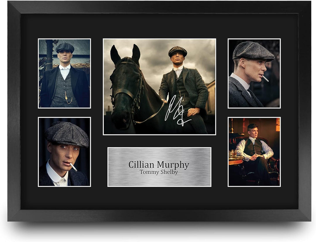 HWC Trading FR A3 Cillian Murphy Peaky Blinders Tommy Geschenke Gedruckt Signiert Autogramm Bild Für