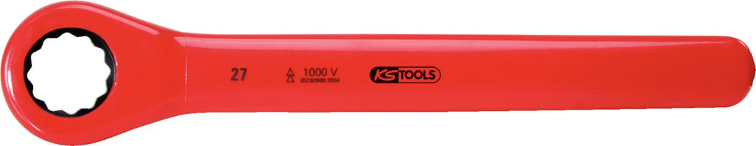 KS Tools 117.4218 Isolierter Ratschenringschlüssel, 18mm 18 mm, 18 mm