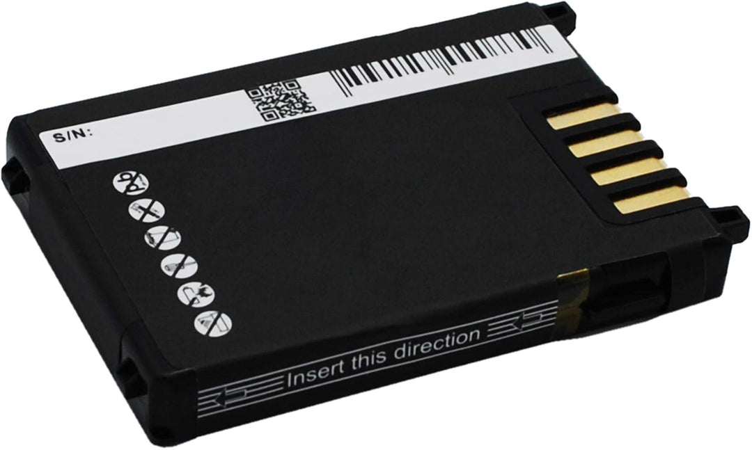 CELLONIC 1x Akku kompatibel mit Datalogic Falcon PDT, Wasp RS-232 | 1x, (900mAh-3.7V-Lithium-Ionen),