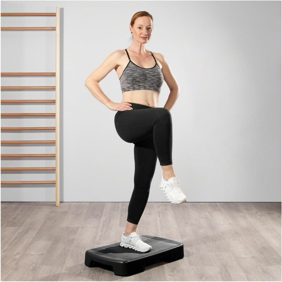 Sport-Tec Steppbrett, LxBxH 70x40x10,5 cm Schwarz