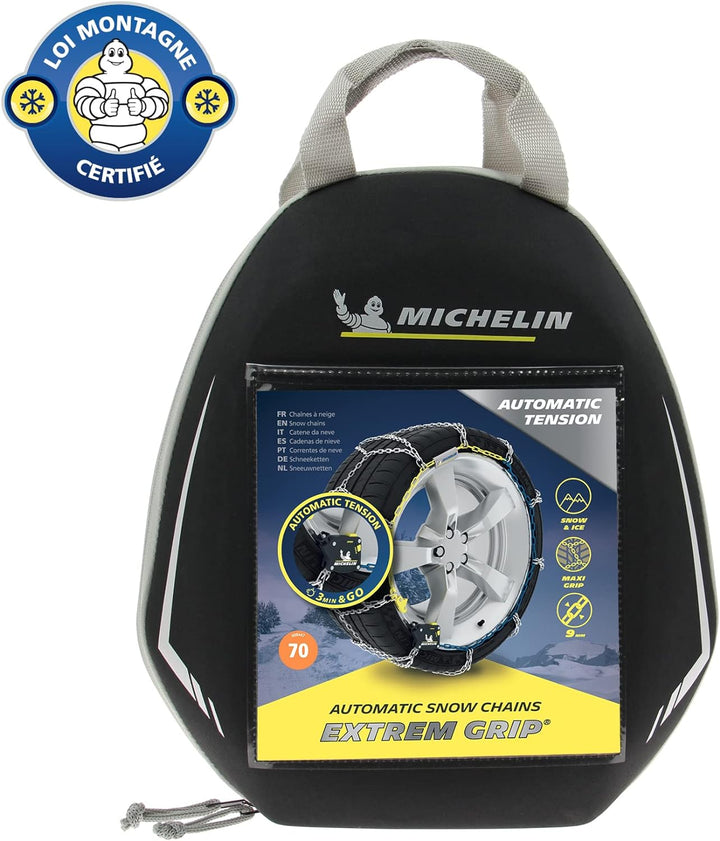 MICHELIN Schneeketten extremer Halt, automatische Spannung N°70, N°70