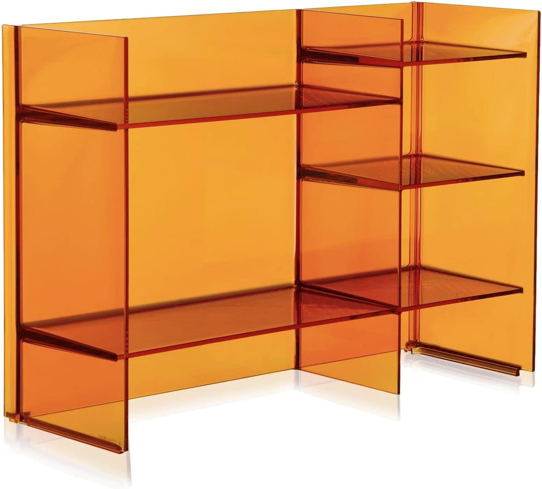 Kartell Sound-Rack, Bambus, Amber, 26 x 53 x 75 cm Ambra, Ambra