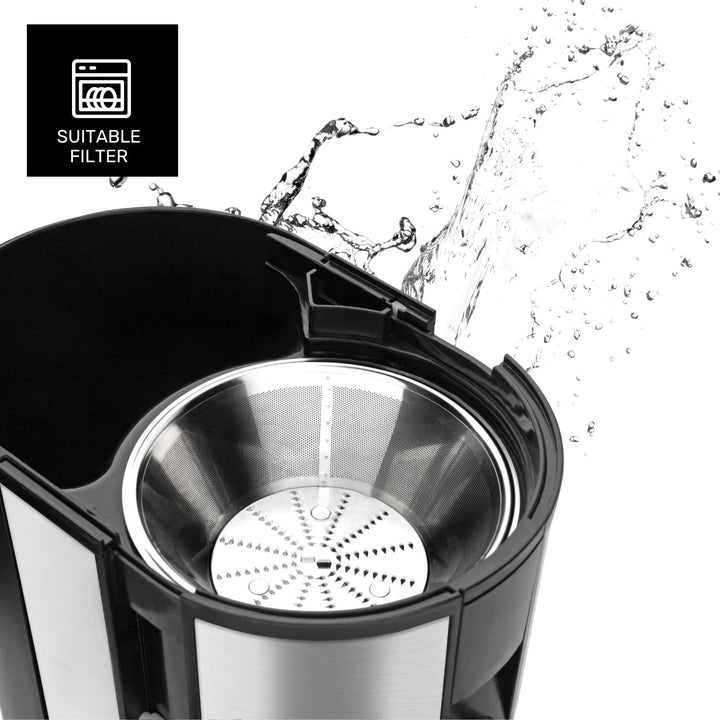Taurus - Liquafruits Pro Compact Entsafter | 600W | Einlass 65 mm | Abnehmbarer Edelstahlfilter | 2