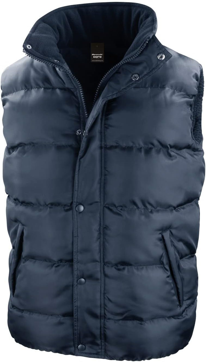 Result Herren R223x Core Nova Lux Gepolsterte Weste 3XL Navy, 3XL Navy