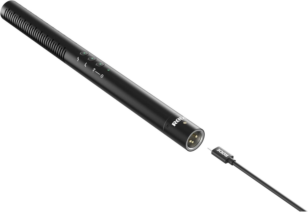 RØDE NTG4+ Vielseitiges Richtrohr-Kondensatormikrofon mit eingebautem Akku, NTG4+