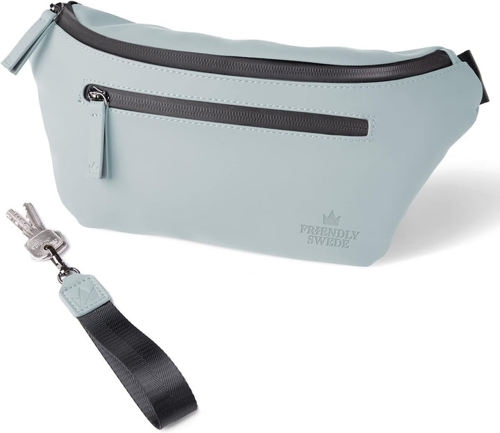 The Friendly Swede Bauchtasche Damen, Herren - Stylisch Gürteltasche Fanny Pack, Hüfttasche, Waist B