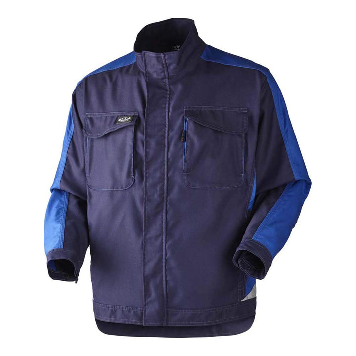 J.A.K. 16024606 Serie 1602 65% Polyester/35% Baumwolle Blousonjacke, Marine/Königsblau, 3XL Grösse