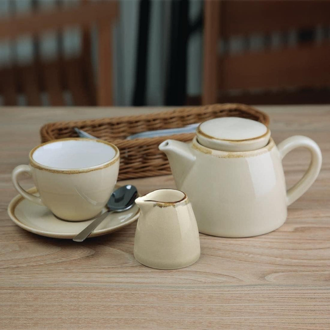 Olympia Kiln Espresso-Tasse, Rinde, 85 ml, 6 Stück