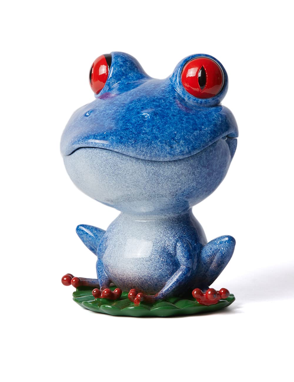 NENBOLEC Schmucktablett Nussschale Dessert Platte Frosch Skulptur Dekor Wohnzimmer Kunst Arts Polyre