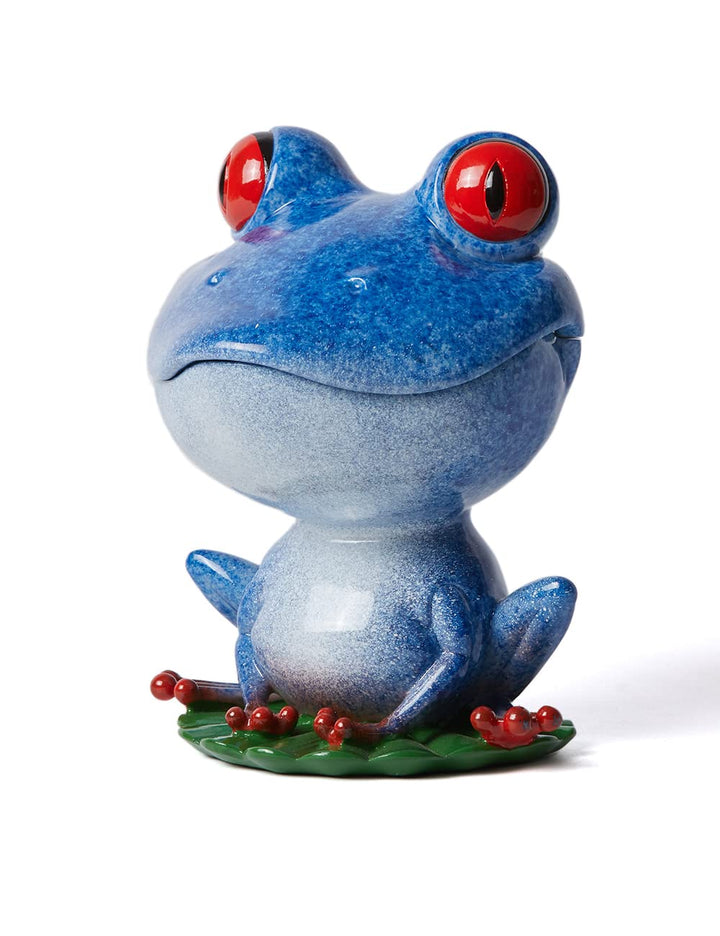 NENBOLEC Schmucktablett Nussschale Dessert Platte Frosch Skulptur Dekor Wohnzimmer Kunst Arts Polyre