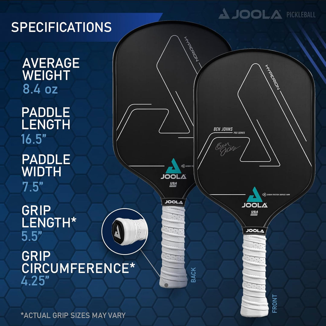 JOOLA Ben Johns Hyperion Pro Pickleball-Schläger – Tournament Edition Pickleballschläger – Weltmeist