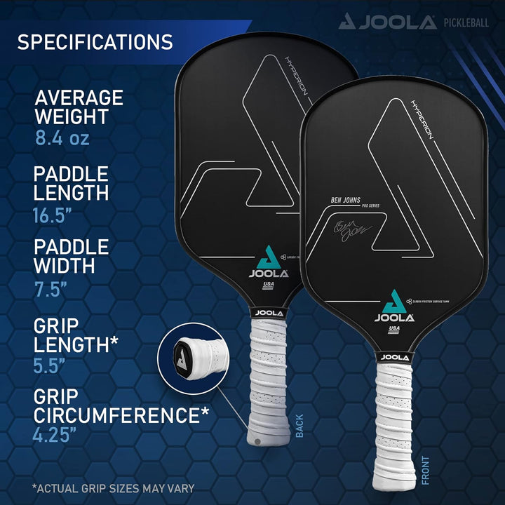 JOOLA Ben Johns Hyperion Pro Pickleball-Schläger – Tournament Edition Pickleballschläger – Weltmeist