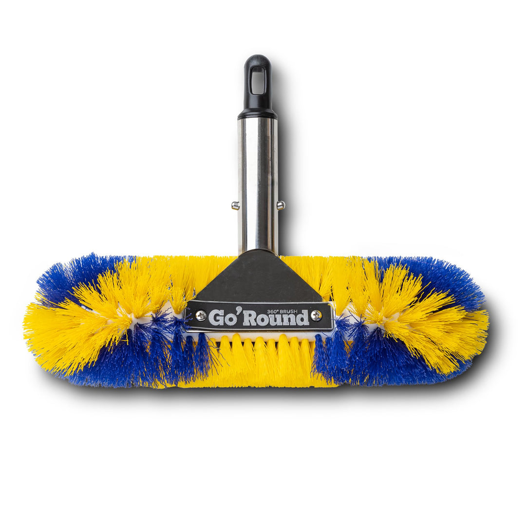 Blue Torrent AC 88072 Brush Around 360-Degree for Swimming Pools, 12" 12-Inches Gelb, 12-Inches Gelb