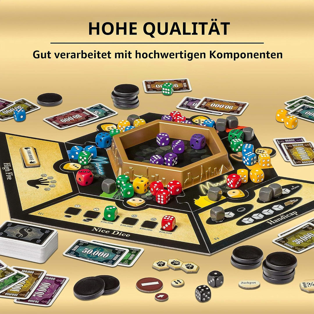 Ravensburger 26918 - Las Vegas Royale, Strategiespiel für 2-5 Spieler, Alea Spiele, Würfelspiel ab 1