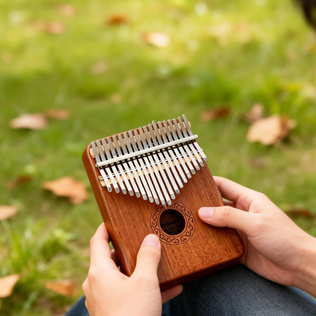 Kalimba Daumenklavier: 21 Tasten Fingerklavier, Kalimba 21 Schlüssel, Tragbares Daumenklavier 21 Sch
