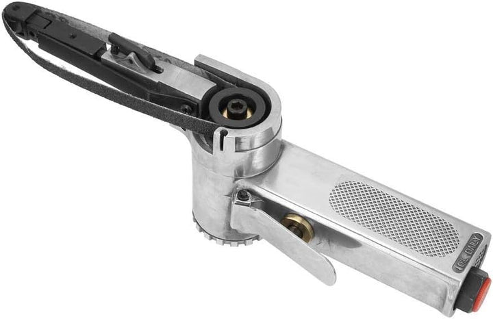 Luft Bandschleifer, 16000rpm Pneumatische Bandschleifmaschine, 1/4 Air Belt Sander zum Schleifen von