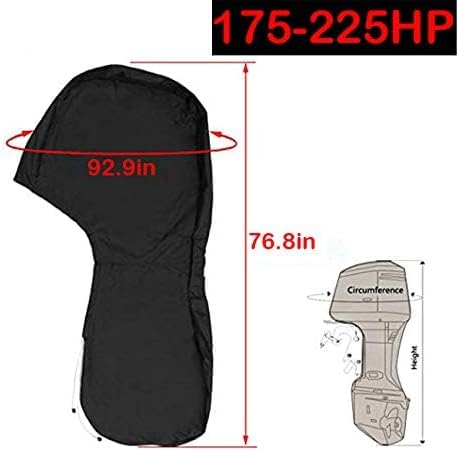 Aussenborder Abdeckung - Abdeckung für Aussenborder mit 600D Heavy Duty Oxford-Gewebe + zusätzlicher