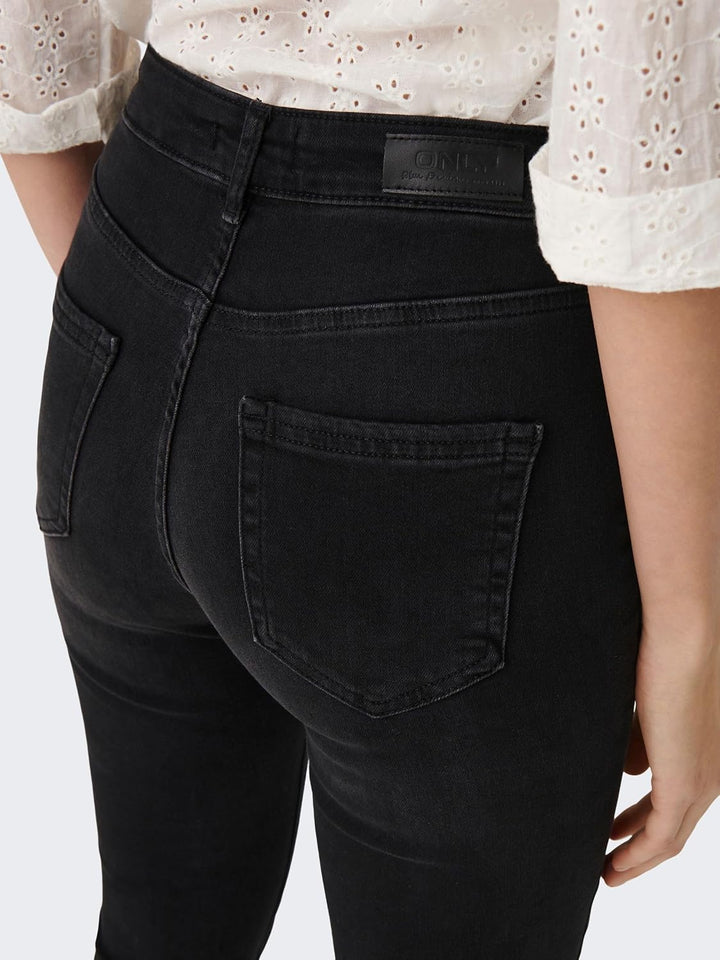 ONLY Female Skinny Jeans ONLBLUSH HW SK ANK DNM REA005 XS / 32L Washed Black, XS / 32L Washed Black
