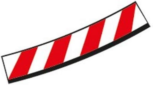 Carrera Evo/Excl. Innenrandstreifen Steilkurve 4/15° rot/Weiss