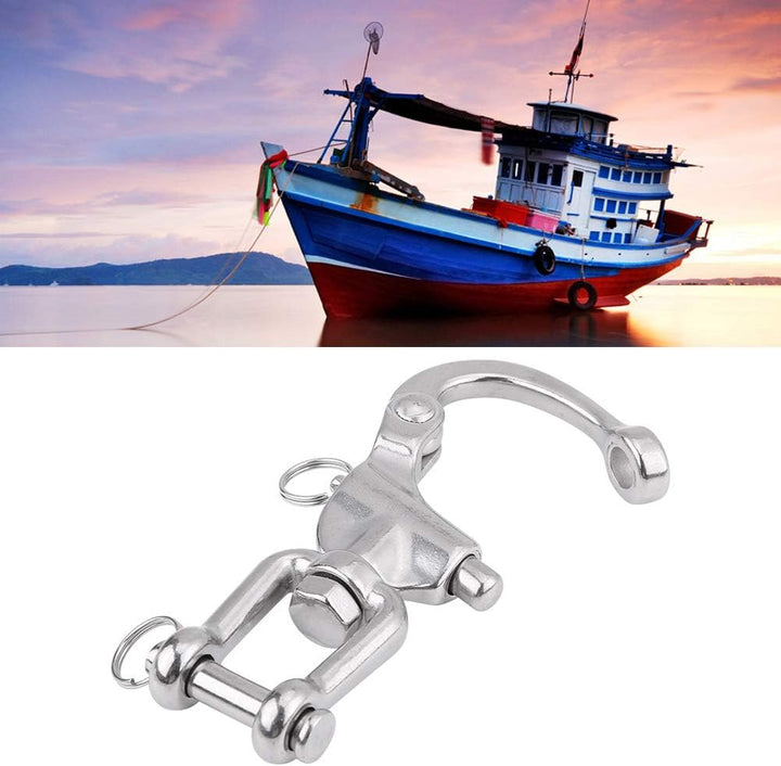 Schnappschäkel Gross Kutsche-Für Schnappschäkel 128Mm - Edelstahl-Wirbelschäkel, 316 Edelstahl-Wirbe