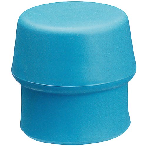 Halder 2310497 Hammereinsatz "Simplex" aus Weichgummi, blau, 60 mm