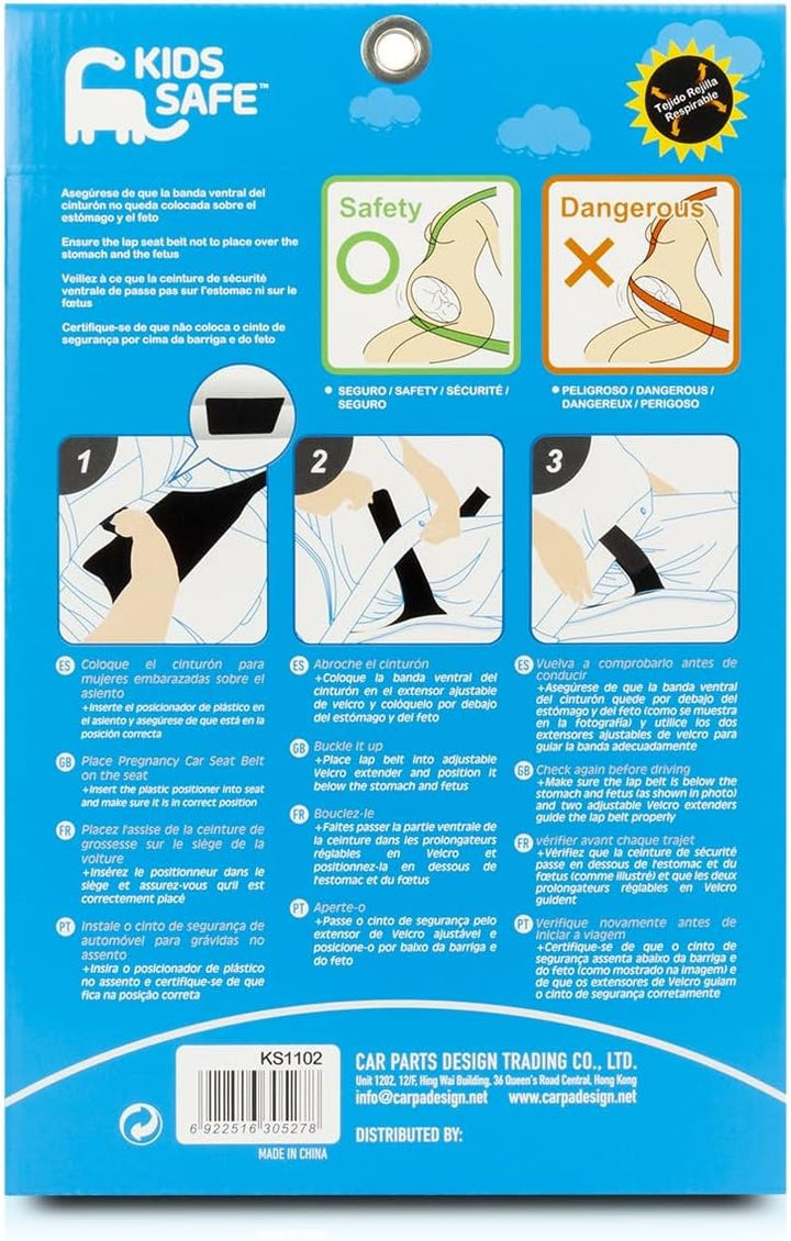 KIDS SAFE Schwangerschaftkissen für Seatbelt