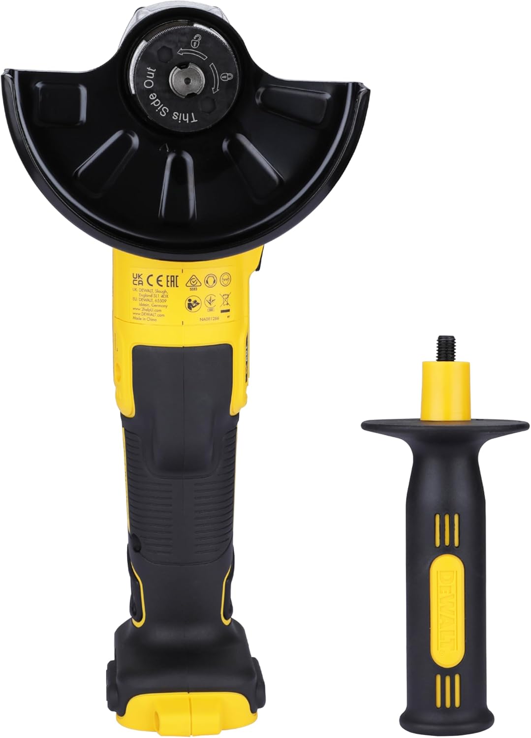 Dewalt Winkelschleifer, DCG405N, 18 V, XR, Bürstenlos, 125 mm (nur Korpus) Abgewinkelt, Abgewinkelt