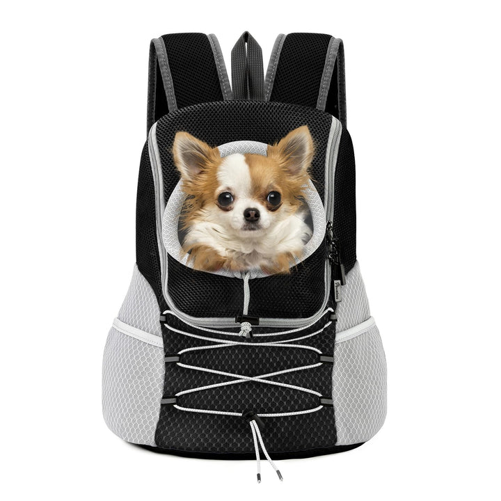 Pawaboo Haustier Rucksack Hund Tragetasche für Kleine Mittelgrosse Hunde und Katzen, Atmungsaktiv un