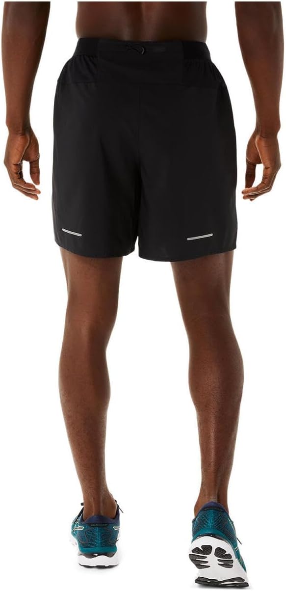 asics Road 2-in-1 7" Shorts Herren schwarz