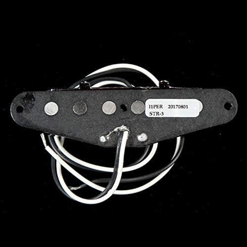 Seymour Duncan STR-3 Single Series Viertelkreis-Telefonmikrofon für silberne E-Gitarre