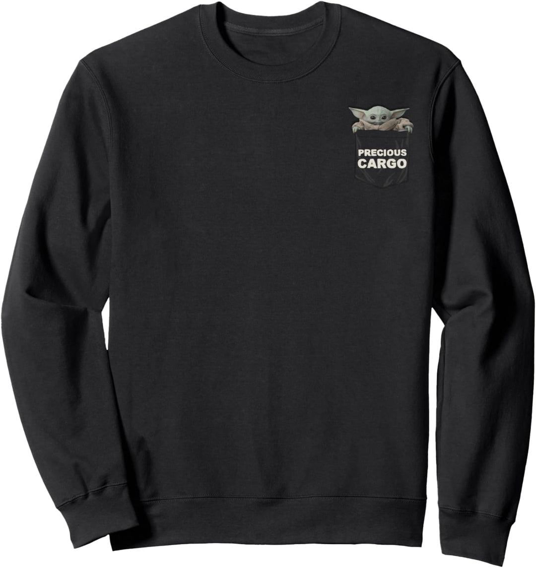Star Wars The Mandalorian The Child Precious Cargo Pocket Sweatshirt