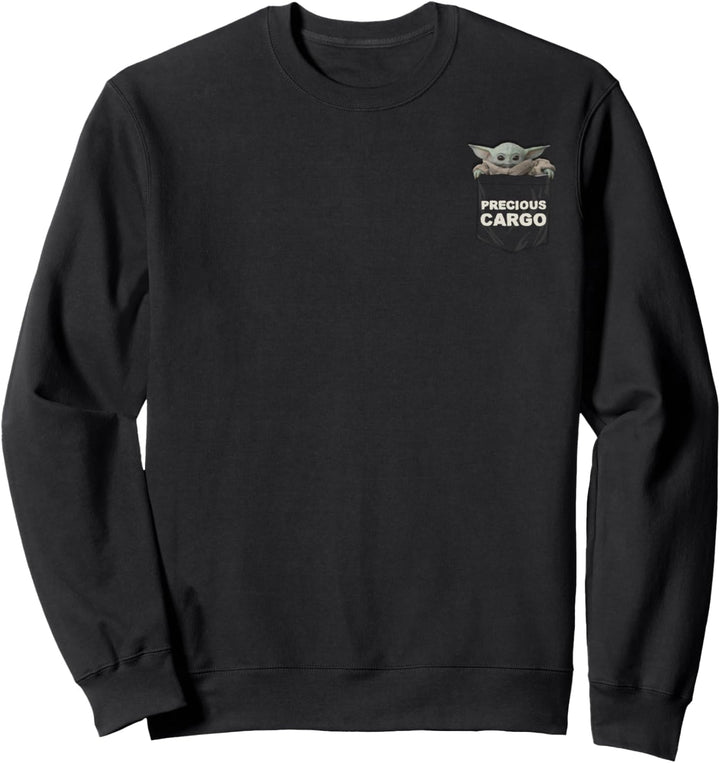 Star Wars The Mandalorian The Child Precious Cargo Pocket Sweatshirt