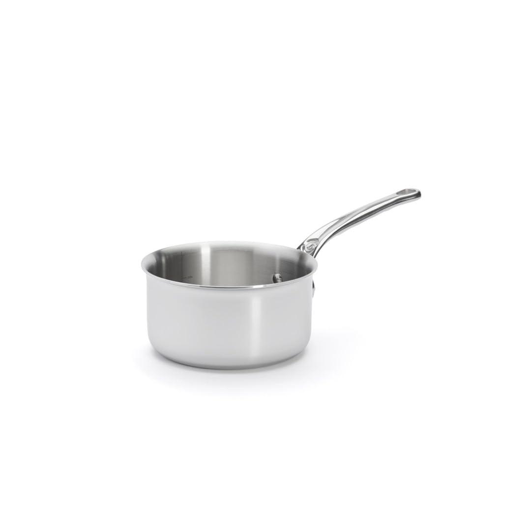 DeBuyer 3706.16 Kasserolle, Edelstahl, silber, 22,9 x 16 x 8,9 cm 22.9 x 16 x 8.9 cm, 22.9 x 16 x 8.