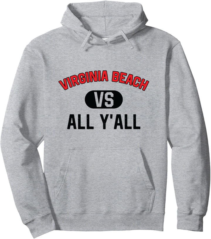 Virginia Beach gegen alle - Lustiger Virginia Beach Pullover Hoodie