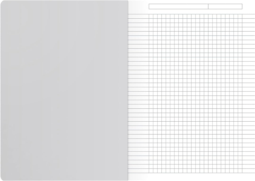 Oxford broschiertes Buch A5, kariert, 192 Seiten, 4 Farben, 5 Stück A5, kariert Broschiertes Buch, A