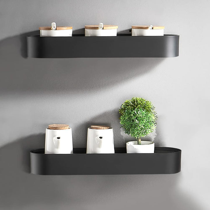 Duschablage Ohne Bohren, Duschregal Badregal Aluminium Selbstklebendem Duschkorb Wandhängend Matte