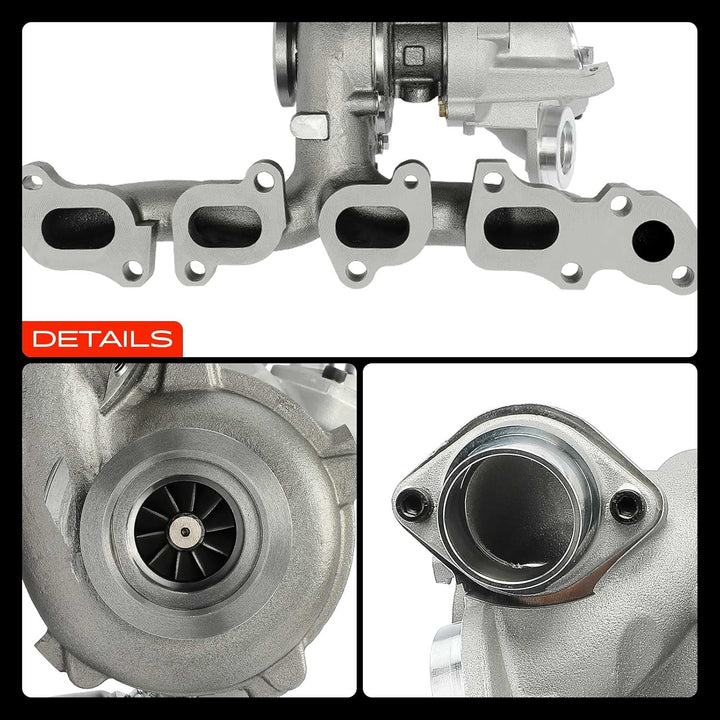 Frankberg Turbolader Abgasturbolader Kompatibel mit Yeti 5L 2.0L Diesel 2015-2017 Q3 8UB 8UG 2.0L Di