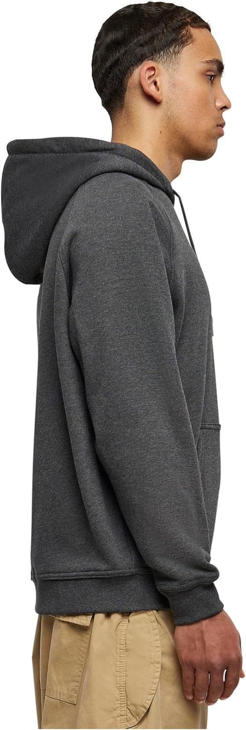 Urban Classics Herren Kapuzenpullover Blank Hoody, klassischer Hoodie für Männer, Loose Fit, Grössen