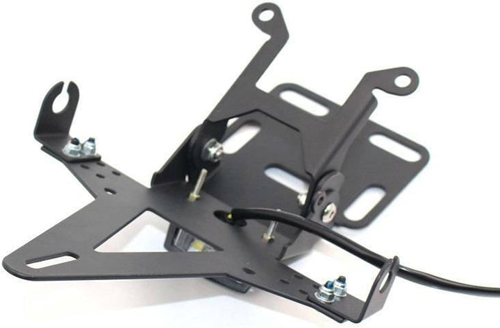 LED-Licht Motorrad Kennzeichenhalter Nummernschildhalter Für Universal Für YZF R1 R3 R6 R15 R25 Fz6