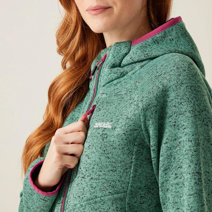 Regatta Damen Womens Newhill Full Zip Hooded Fleece Jacket Fleece mit durchgehendem Reissverschluss