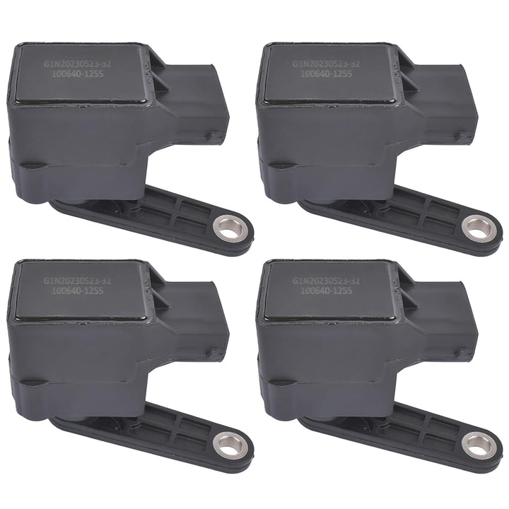 Woosphy 4x Höhensensor Xenonlicht Niveau Sensor Ersatz für A/B/C/E/M/S-Klasse CLC/CLK/CLS/SLK W210 R