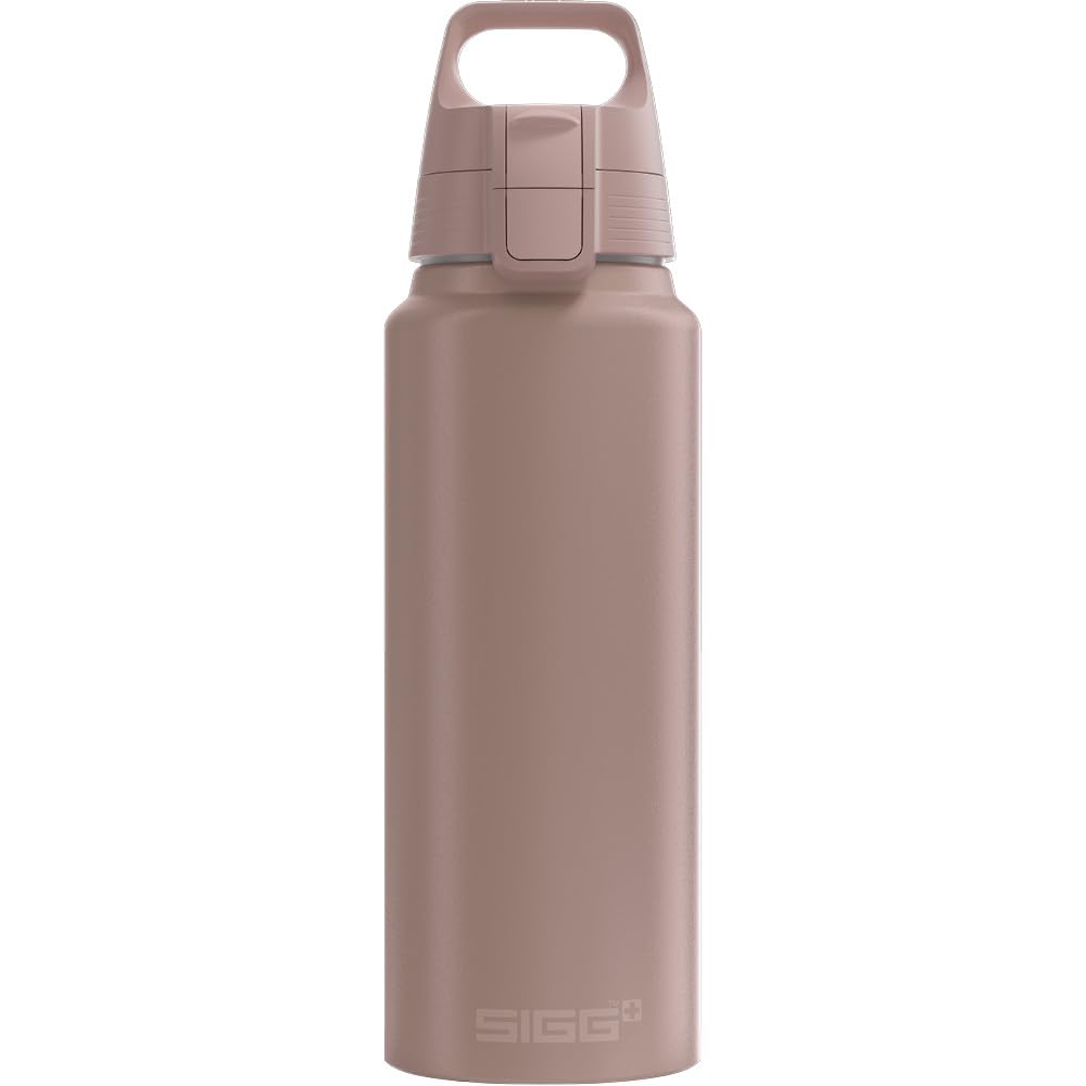 SIGG - Alu Trinkflasche - WMB ONE - Made in Switzerland - ClimatePartner - Kohlensäure geeignet - Au