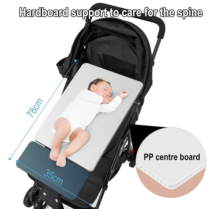 Sinbide Kinderwagen, Kinder Buggy, Zusammenklappen mit einer Hand, Kinderbuggy mit Liegefunktion, Fu
