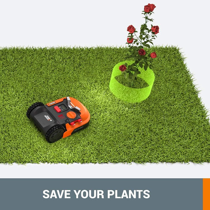 WORX WA0863 Landroid Modul Offlimits Flächenabgrenzung - ideal für Flächeplanung & Gartenaussattungs