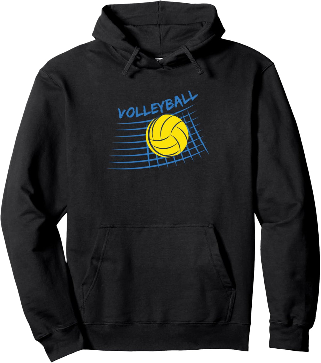 Volleyball Crash Ball Sport Geschenk Fun Pullover Hoodie