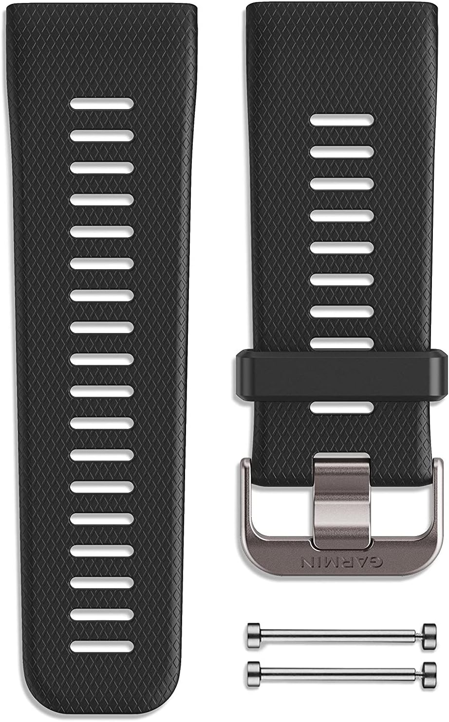 Garmin Wechselarmband für vivoactive HR, Regular, Silikon Schwarz, Schwarz