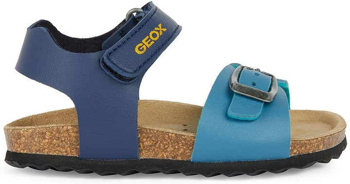 Geox Baby-Jungen B Chalki Boy Sandal 20 EU Octane Navy, 20 EU Octane Navy