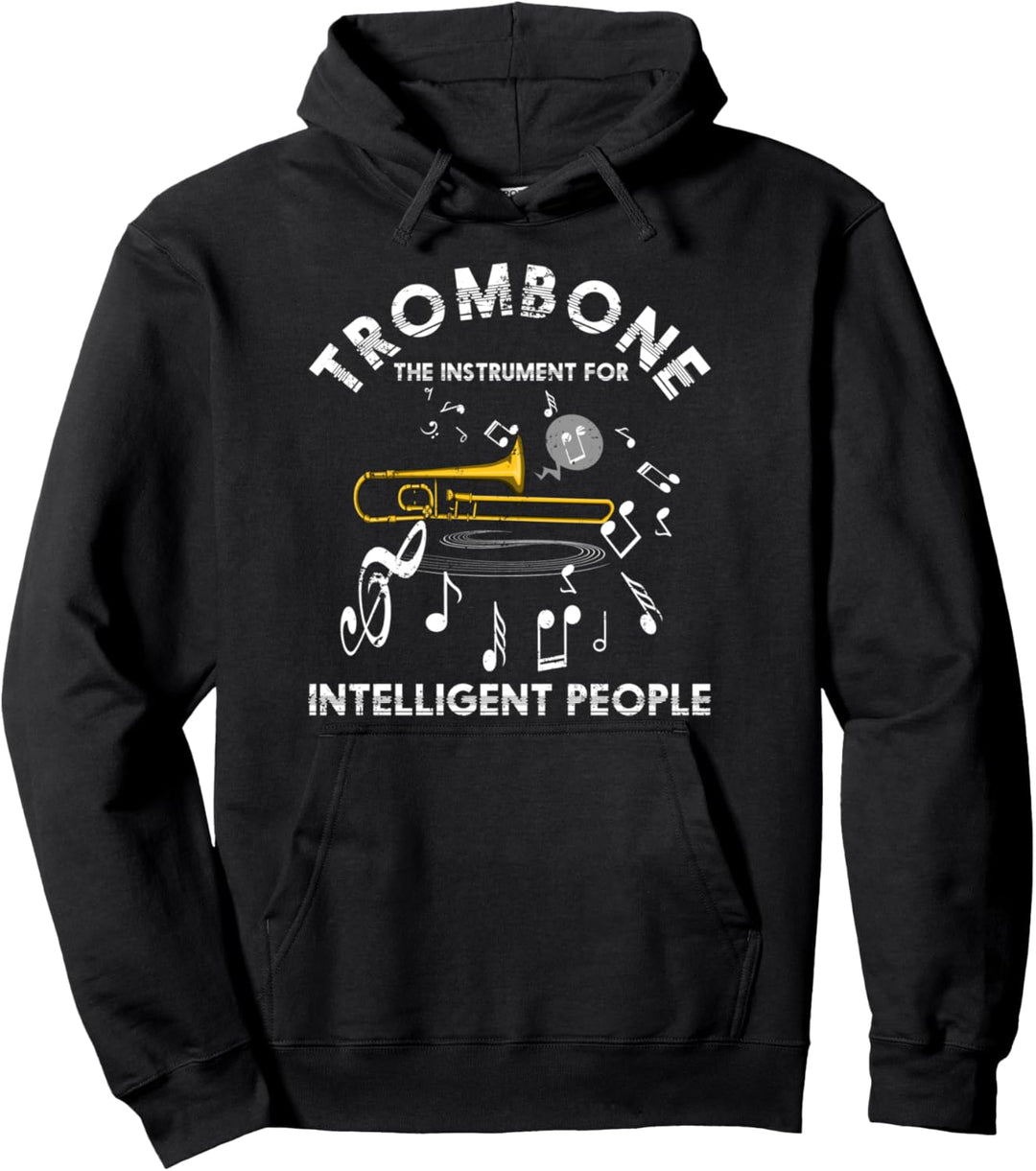 Marschkapelle Musikinstrument Geschenk Lustiges Posaune Pullover Hoodie